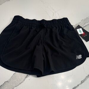 New Balance Women's Black Athletic Core 5 inch Shorts
